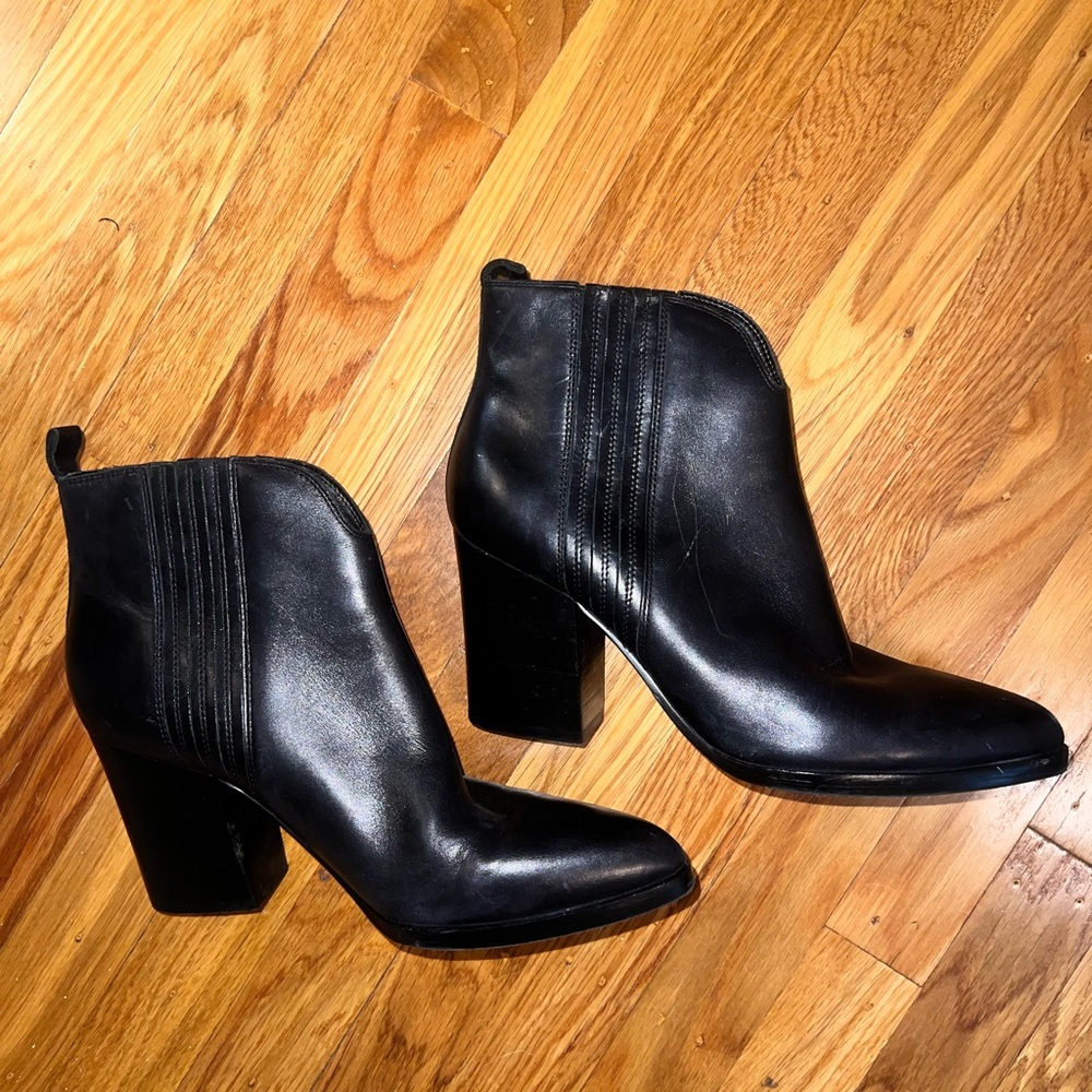 Marc Fisher Women's Black Ankle Boots